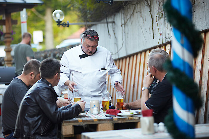 Hotel mit Biergarten in Spiegelau